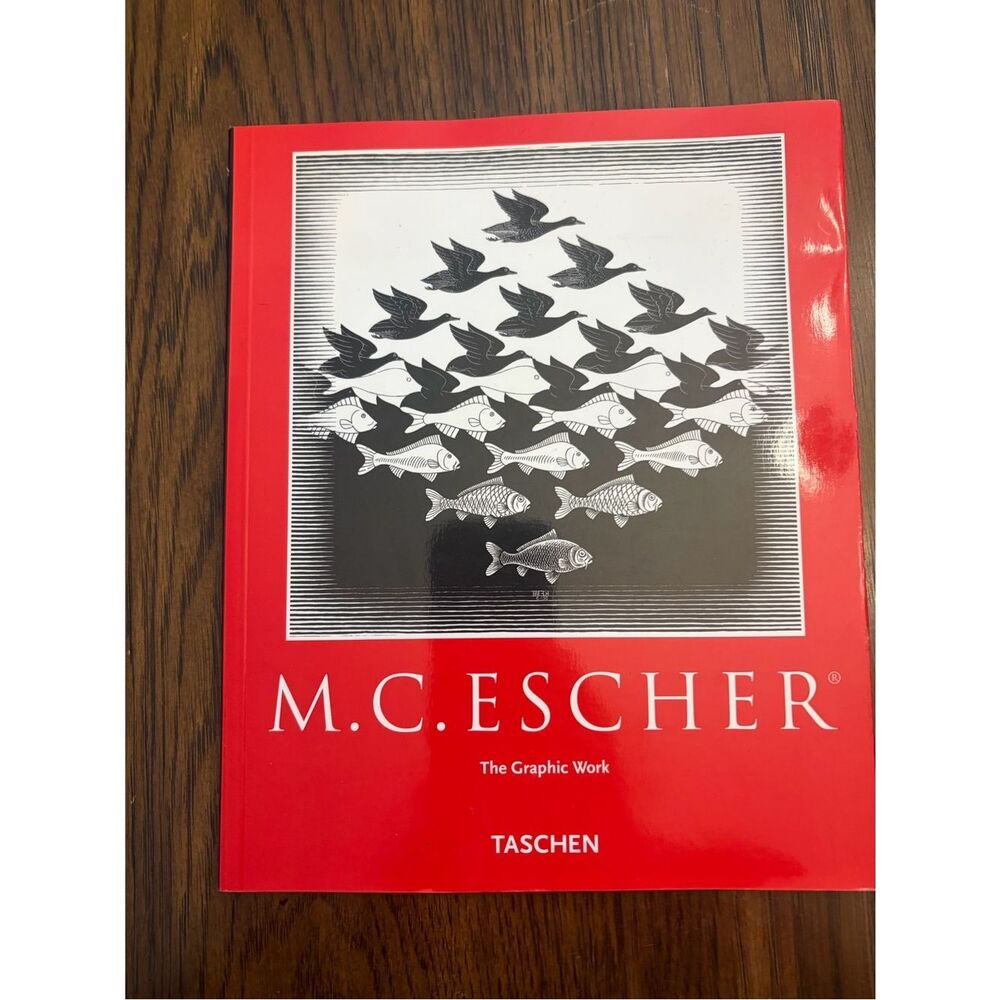 Taschen M.C. Escher Graphic Work Coffee Table Book -soft cover. 2001